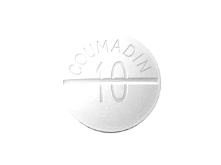 Coumadin (Warfarin) 1mg tablet — foto del medicamento