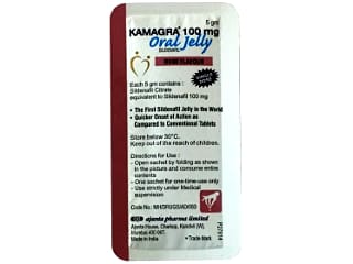 Kamagra Oral Jelly Vol-2 (Sildenafil Citrate) 100mg oral jelly sachet — medication photo
