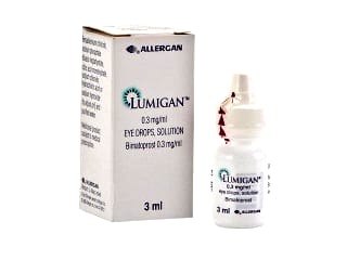 Lumigan (Bimatoprost) 0.01% ophthalmic solution — medication photo