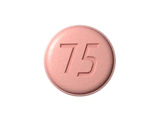 Plavix (Clopidogrel) 75mg tablet — medication photo