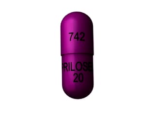 Prilosec (Omeprazole) 10mg delayed-release capsule — medication photo