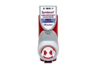 Symbicort (Budesonide / Formoterol) 80/4.5 mcg dry powder inhaler — medication photo