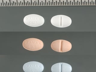 Xanax (Alprazolam) 0.25mg tablet — foto del medicamento